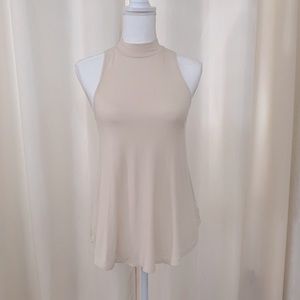 H.I.P. Cream Halter Top.